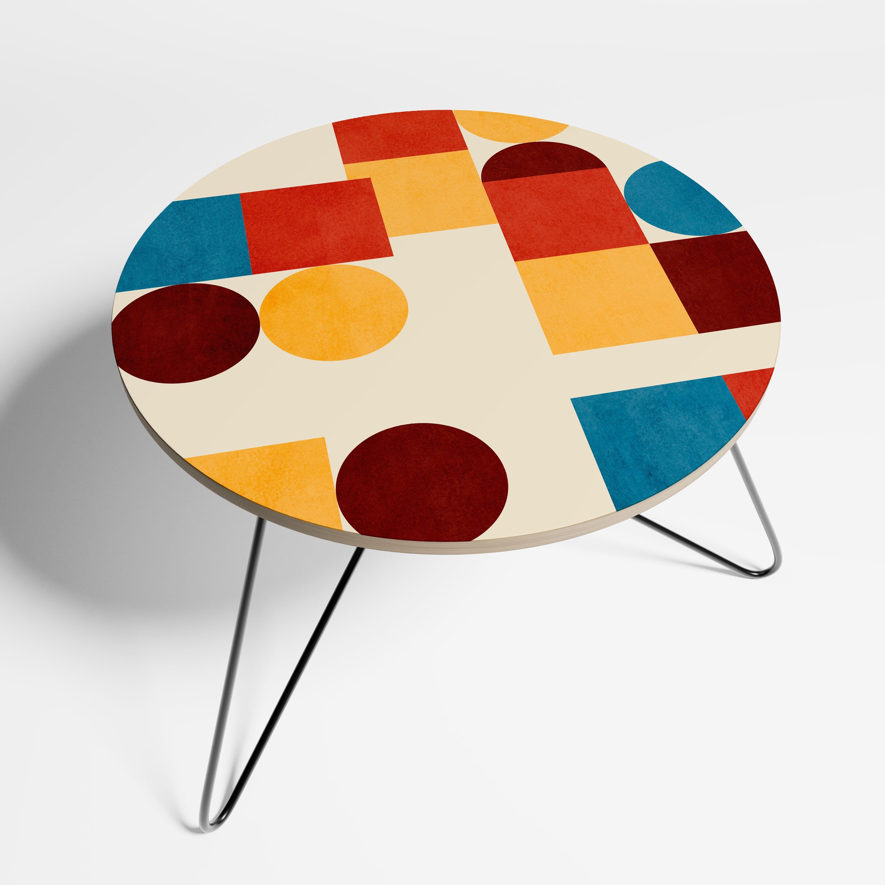 GEOMETRIC PUZZLE Couchtisch 60