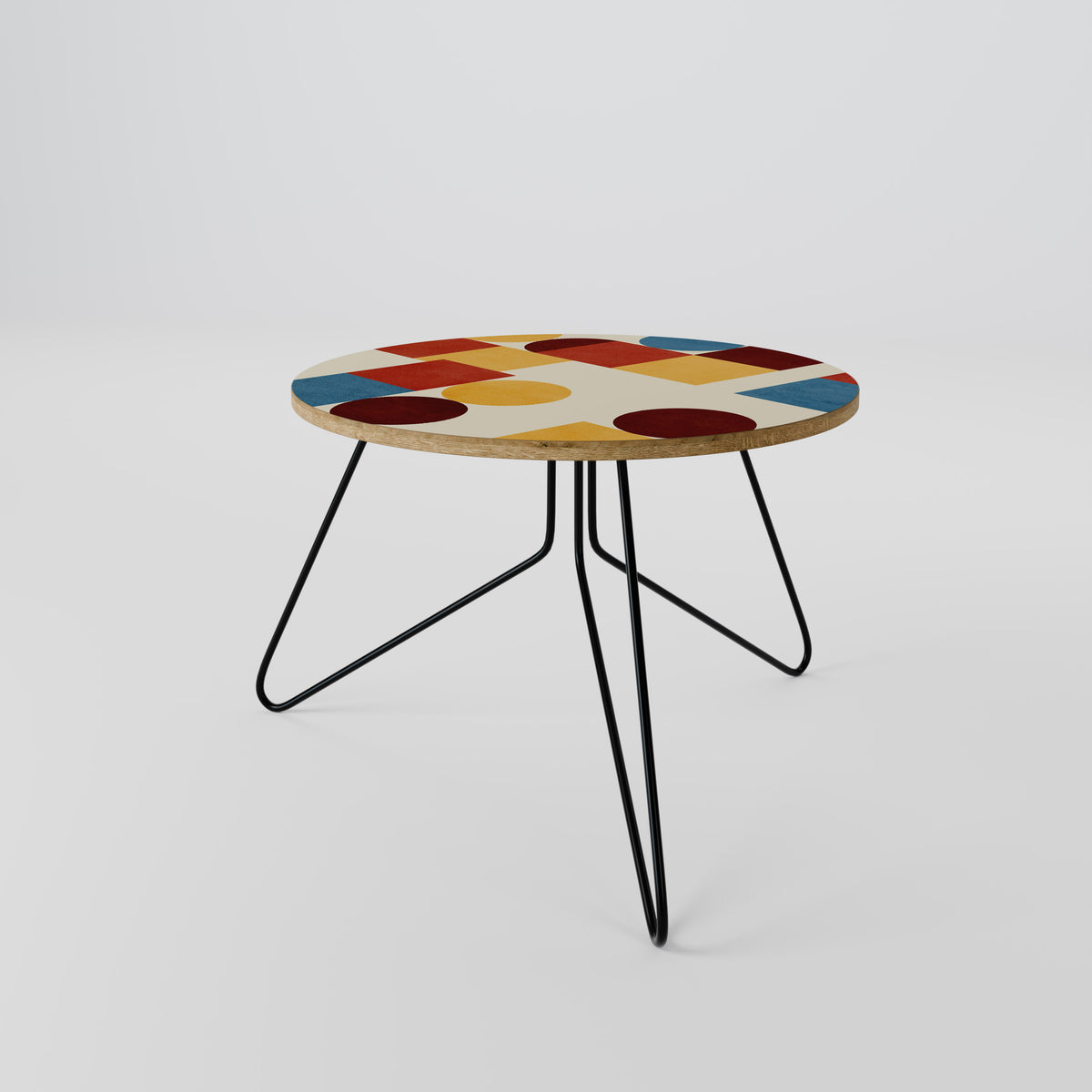 GEOMETRIC PUZZLE Couchtisch
