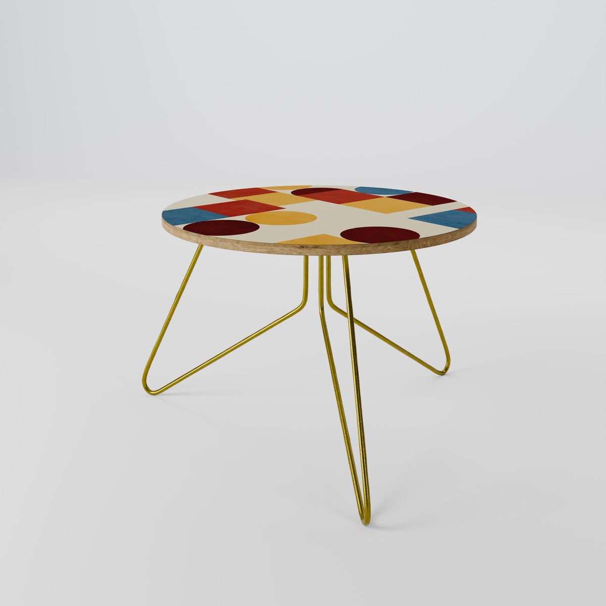GEOMETRIC PUZZLE Couchtisch