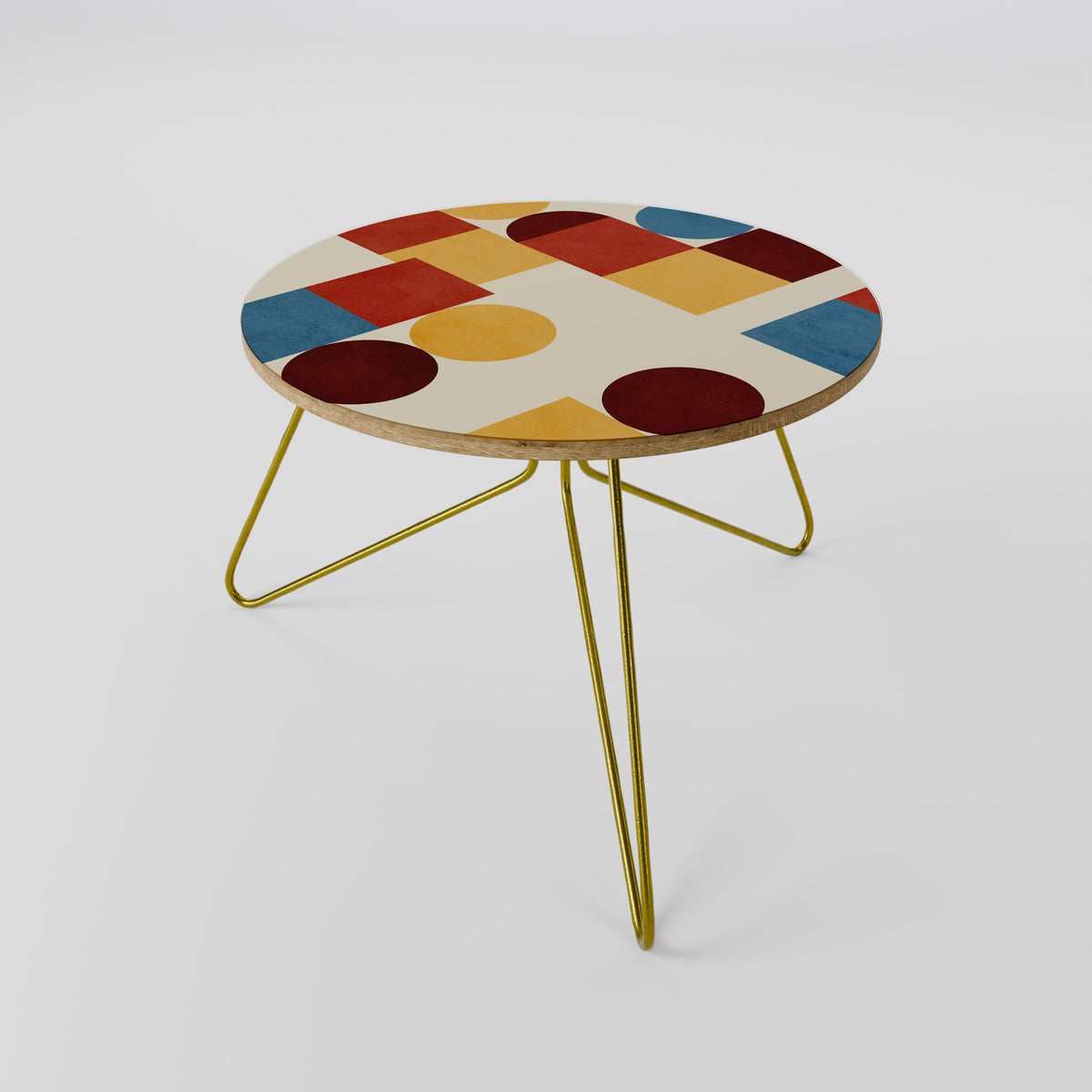 GEOMETRIC PUZZLE Couchtisch