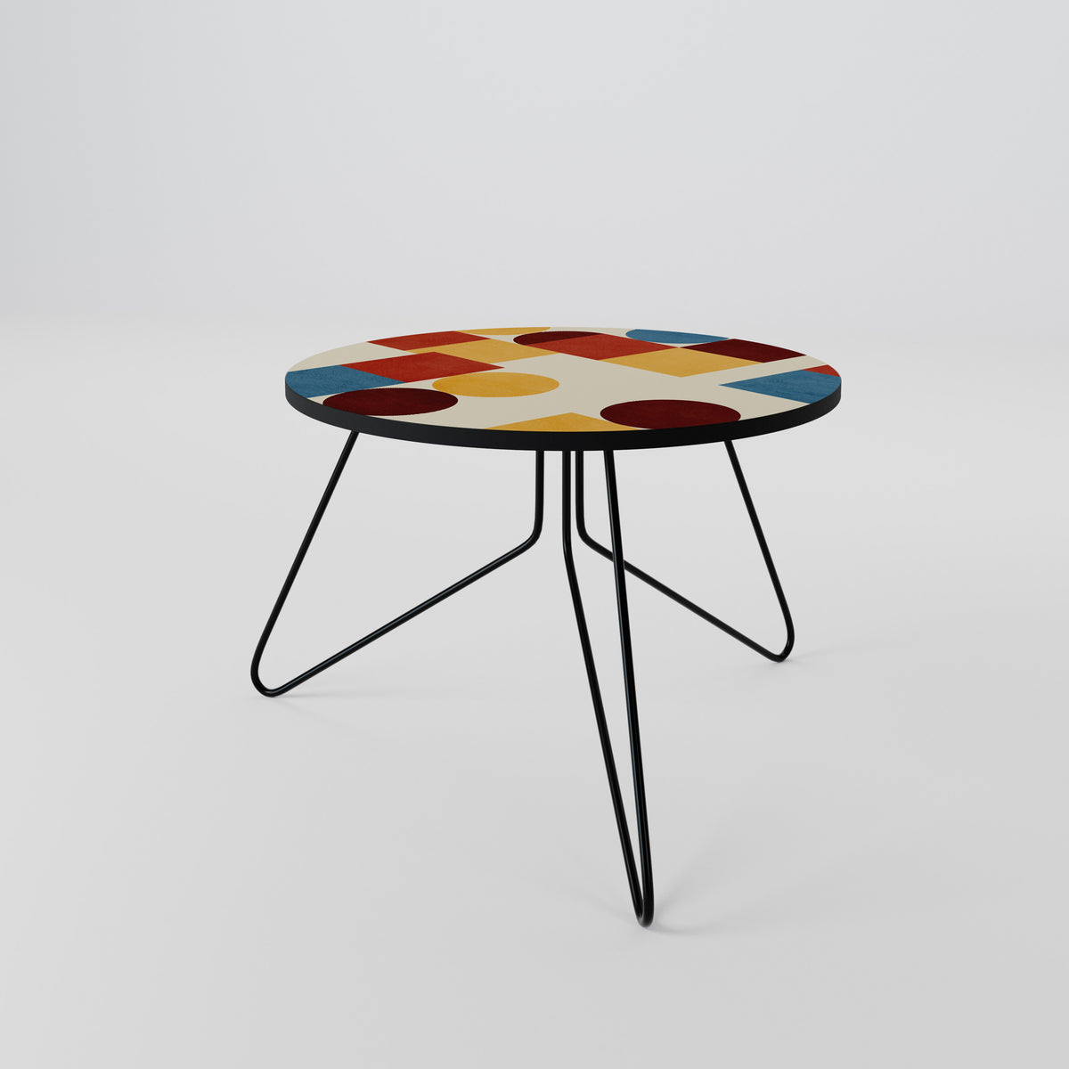 GEOMETRIC PUZZLE Couchtisch