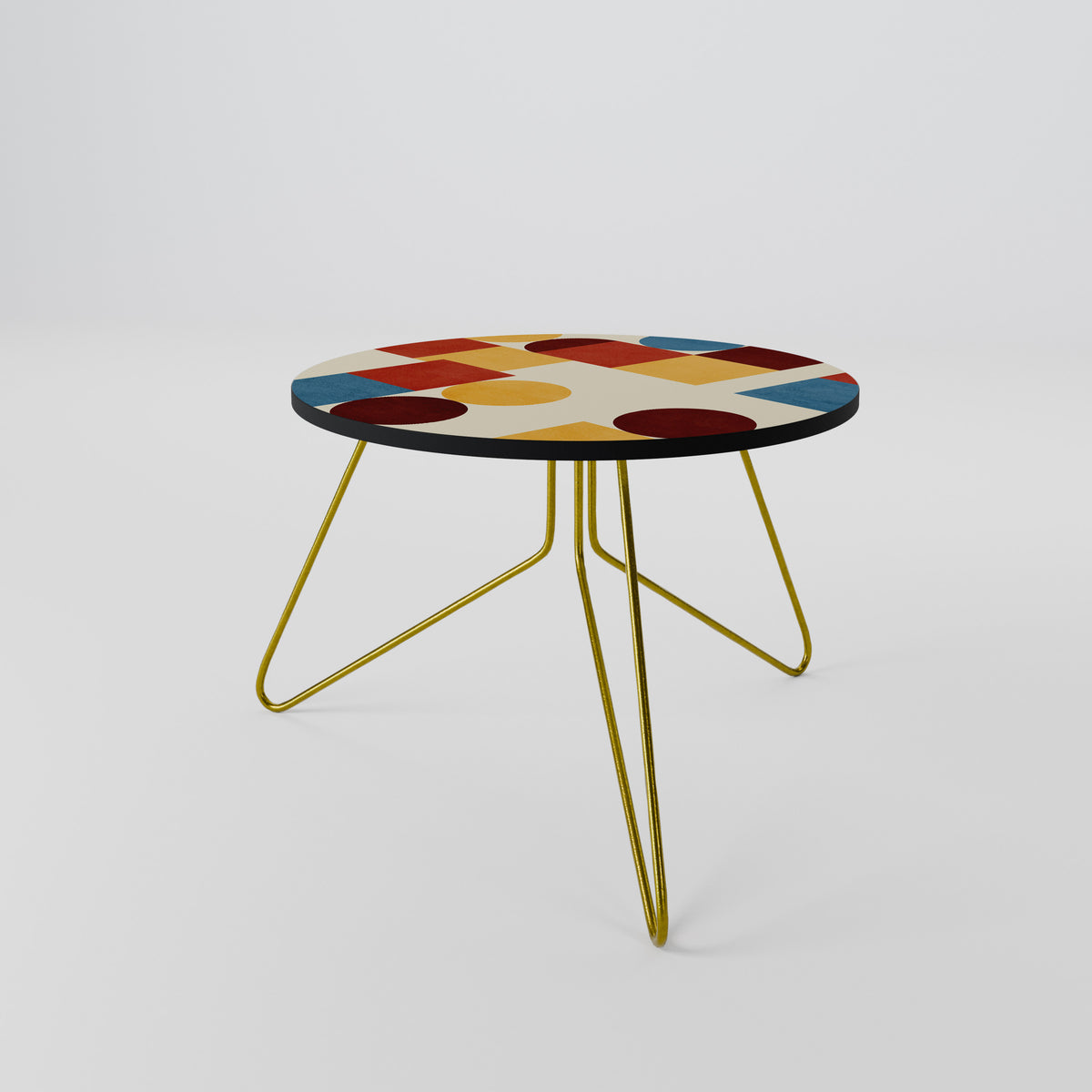GEOMETRIC PUZZLE Couchtisch