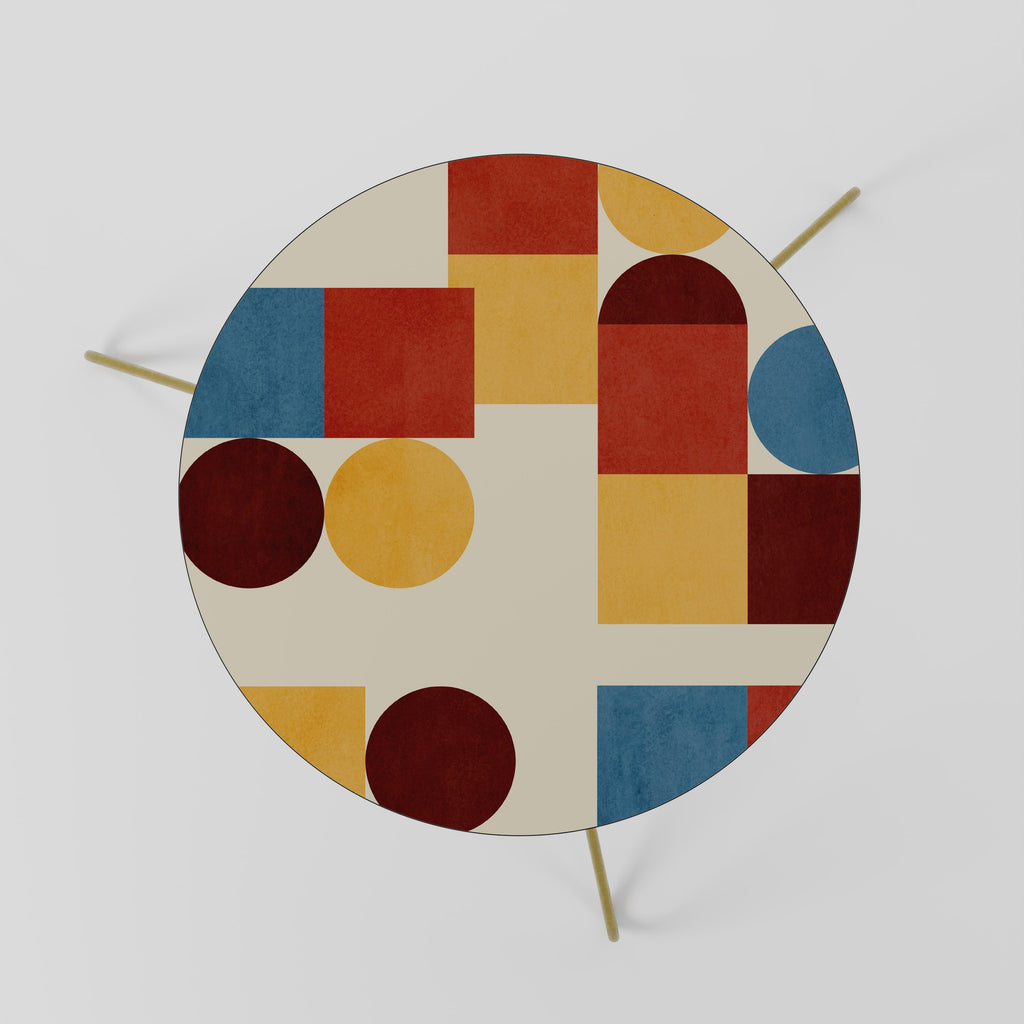 GEOMETRIC PUZZLE Couchtisch 60