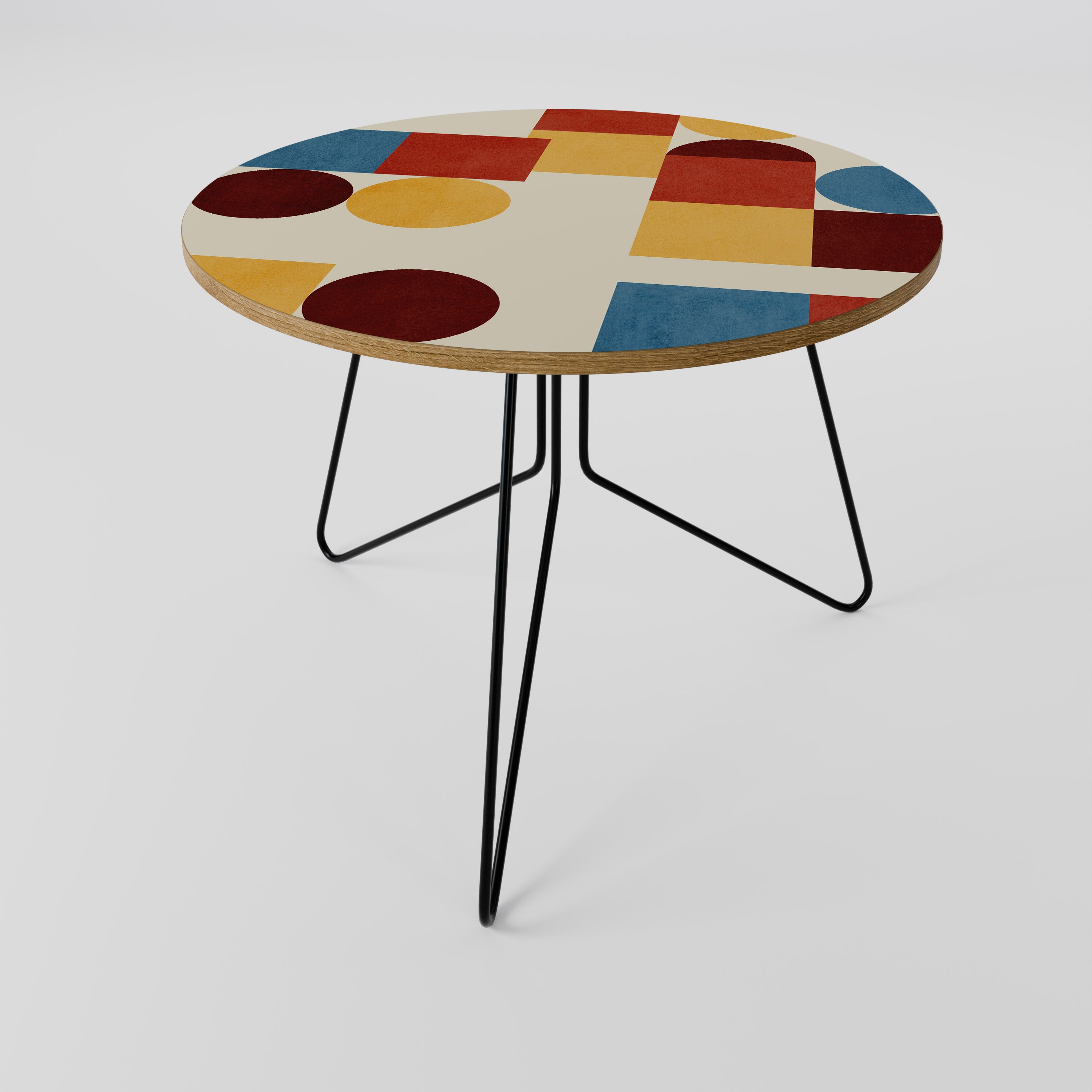 GEOMETRIC PUZZLE Couchtisch