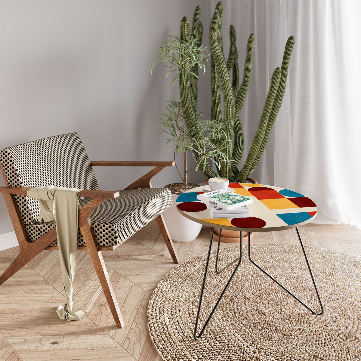GEOMETRIC PUZZLE Couchtisch