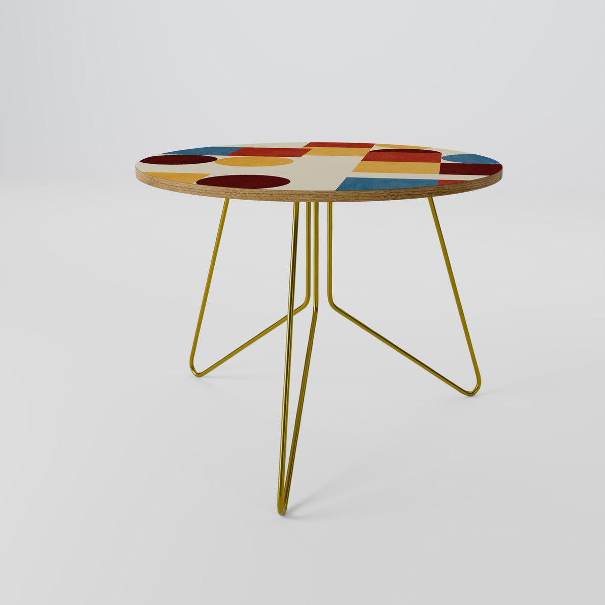 GEOMETRIC PUZZLE Couchtisch