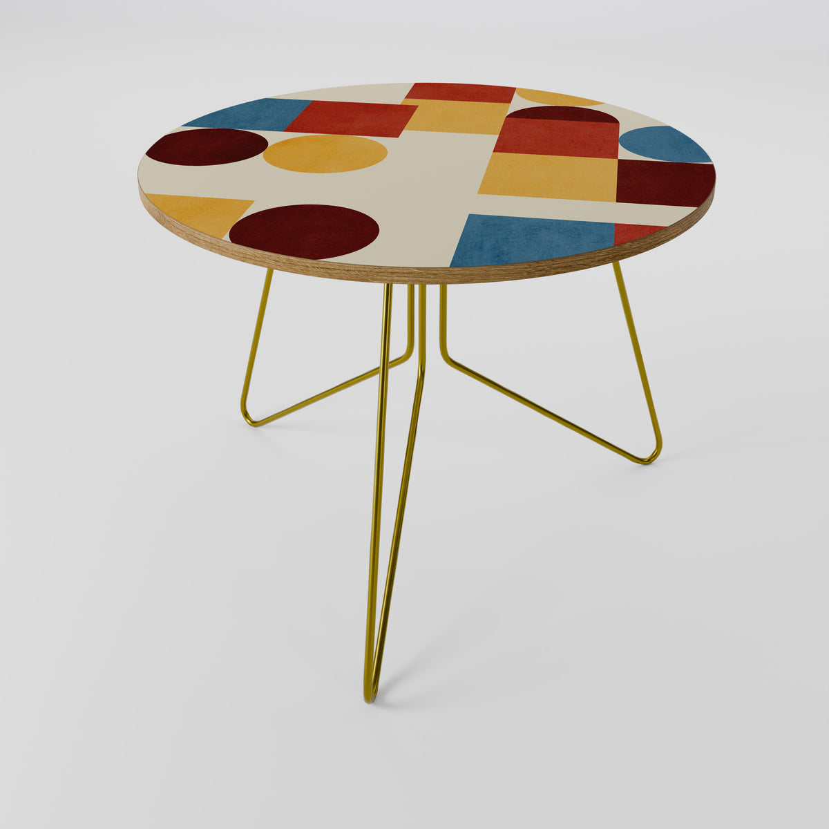 GEOMETRIC PUZZLE Couchtisch