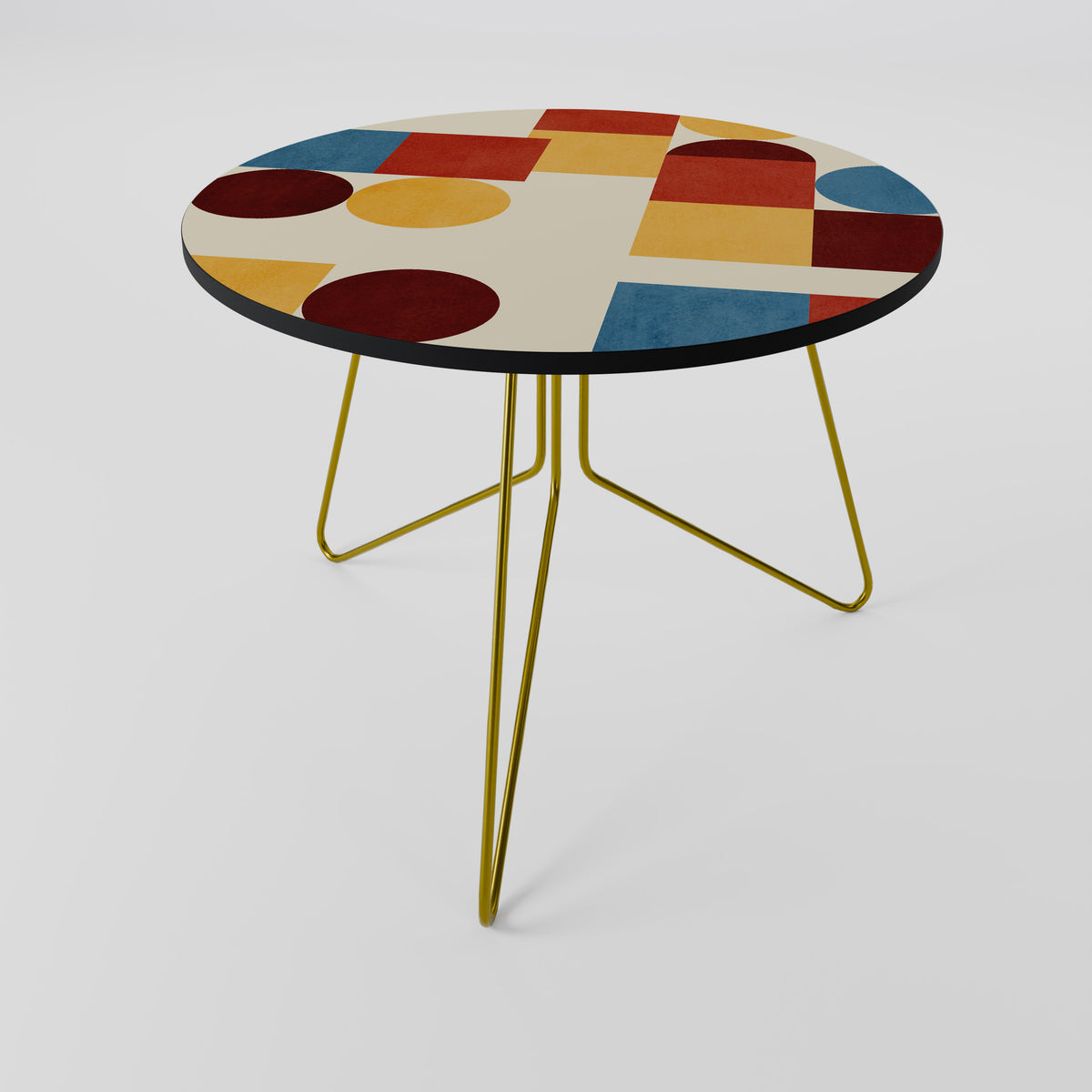 GEOMETRIC PUZZLE Couchtisch