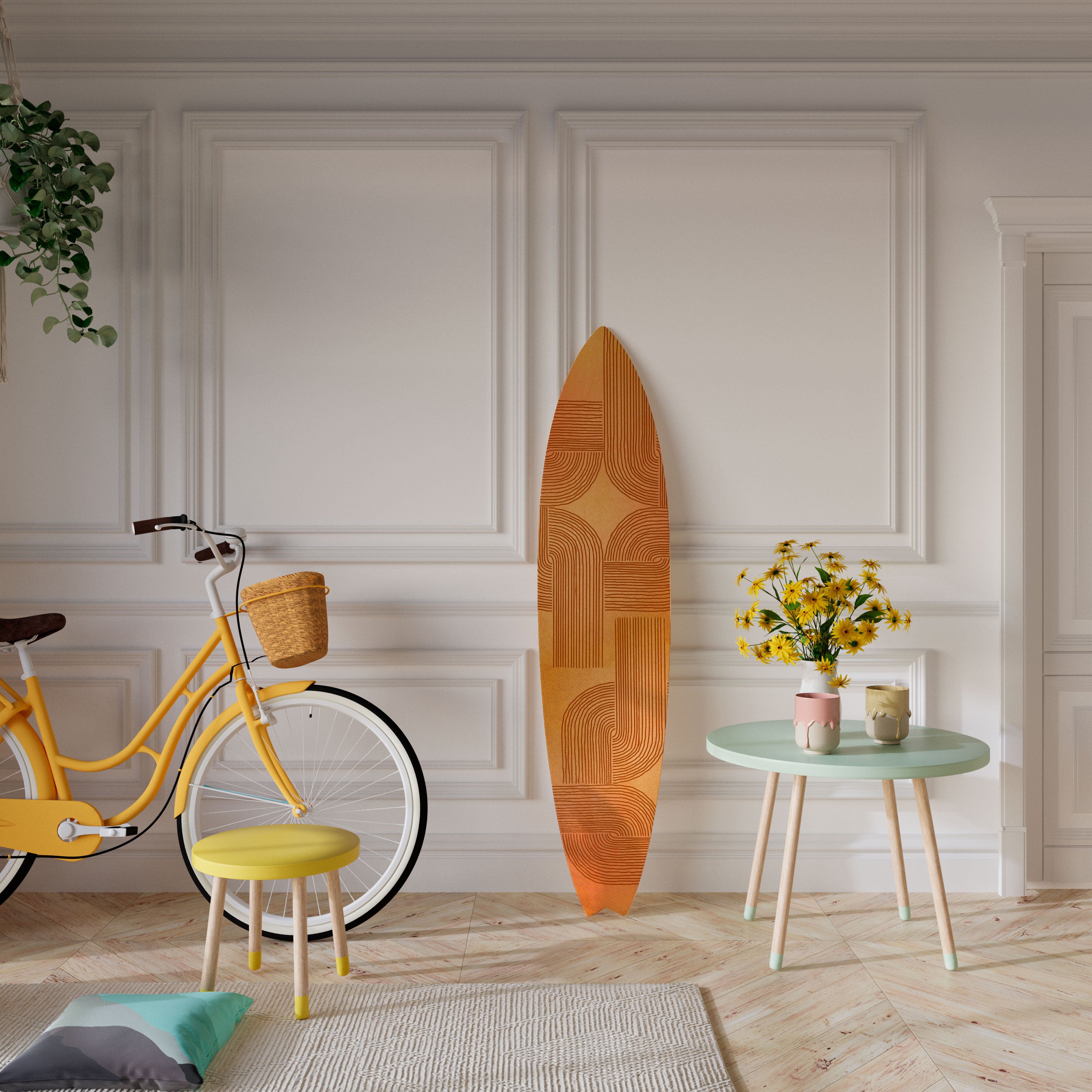 STRENGTHENING RELATION Deko-Surfboard