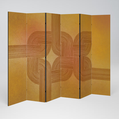 STRENGTHENING RELATION 6-Panel Room Divider