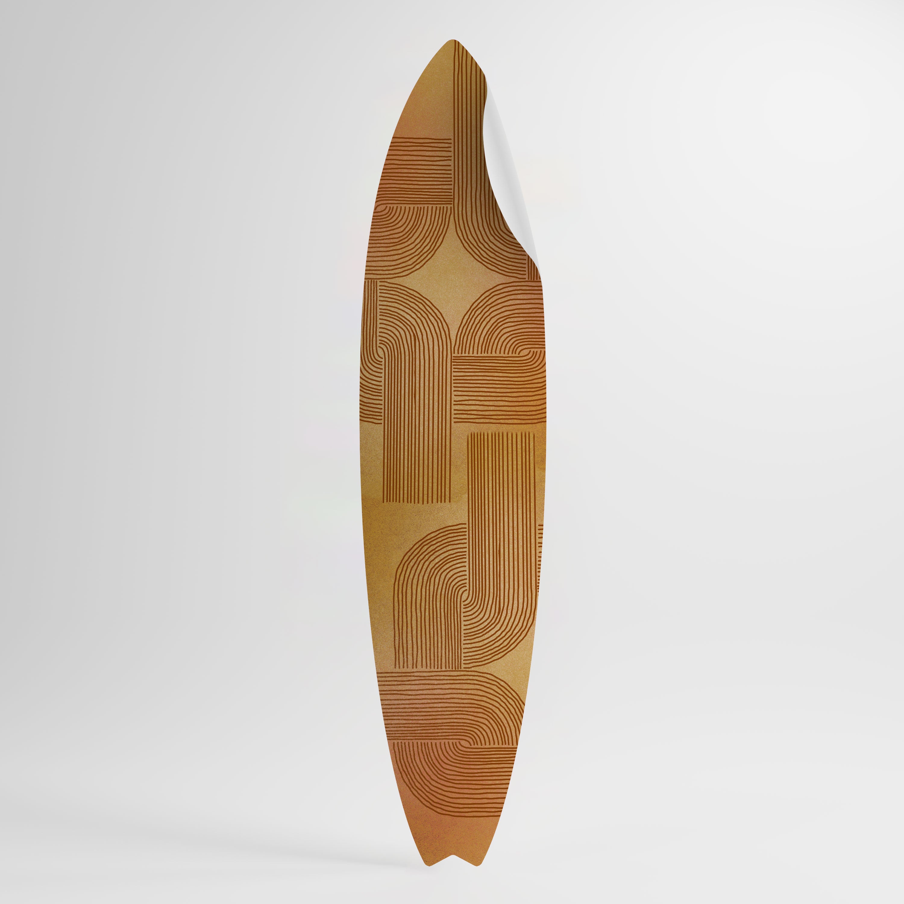 STRENGTHENING RELATION Peel and Stick Surfboard Sticker