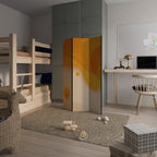 ORANGE ARRANGEMENT 3-teiliger Paravent