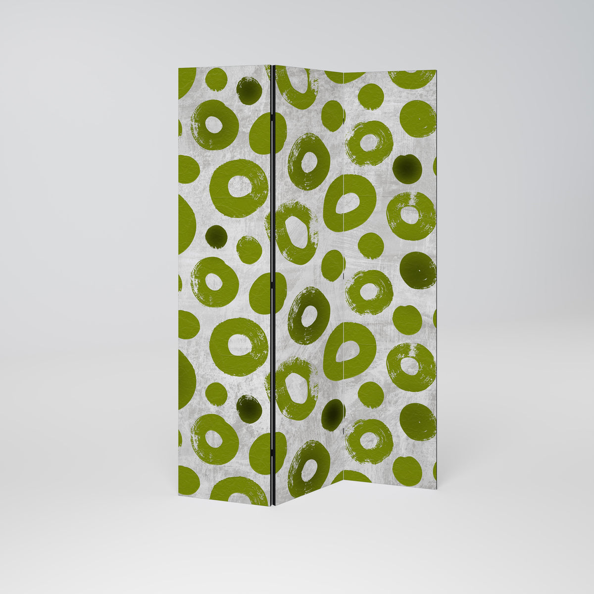 GREEN RHAPSODY 3-teiliger Paravent