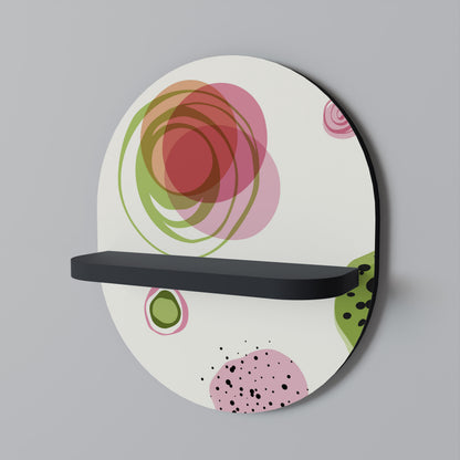 COLORFUL COSMOS Dekoratives Wandregal