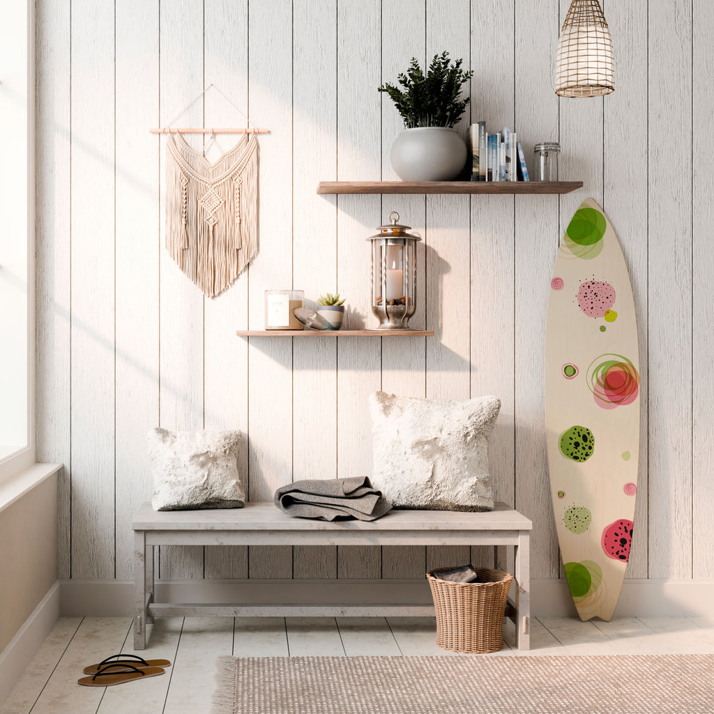 COLORFUL COSMOS Deko-Surfboard