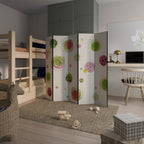 COLORFUL COSMOS 5-teiliger Paravent