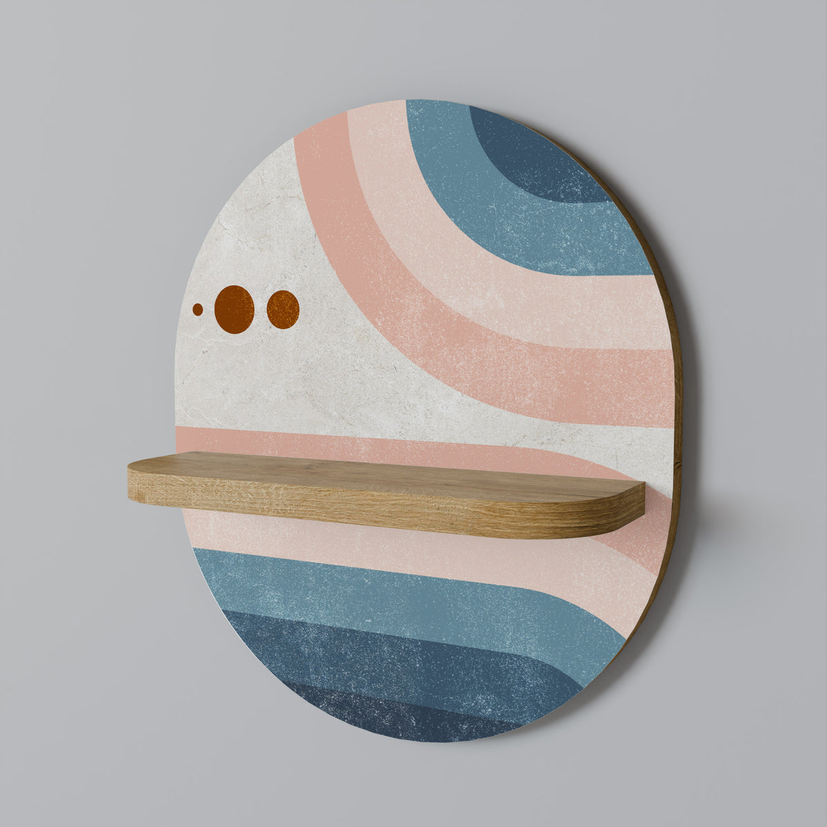 TWO HALVES Art Shelf