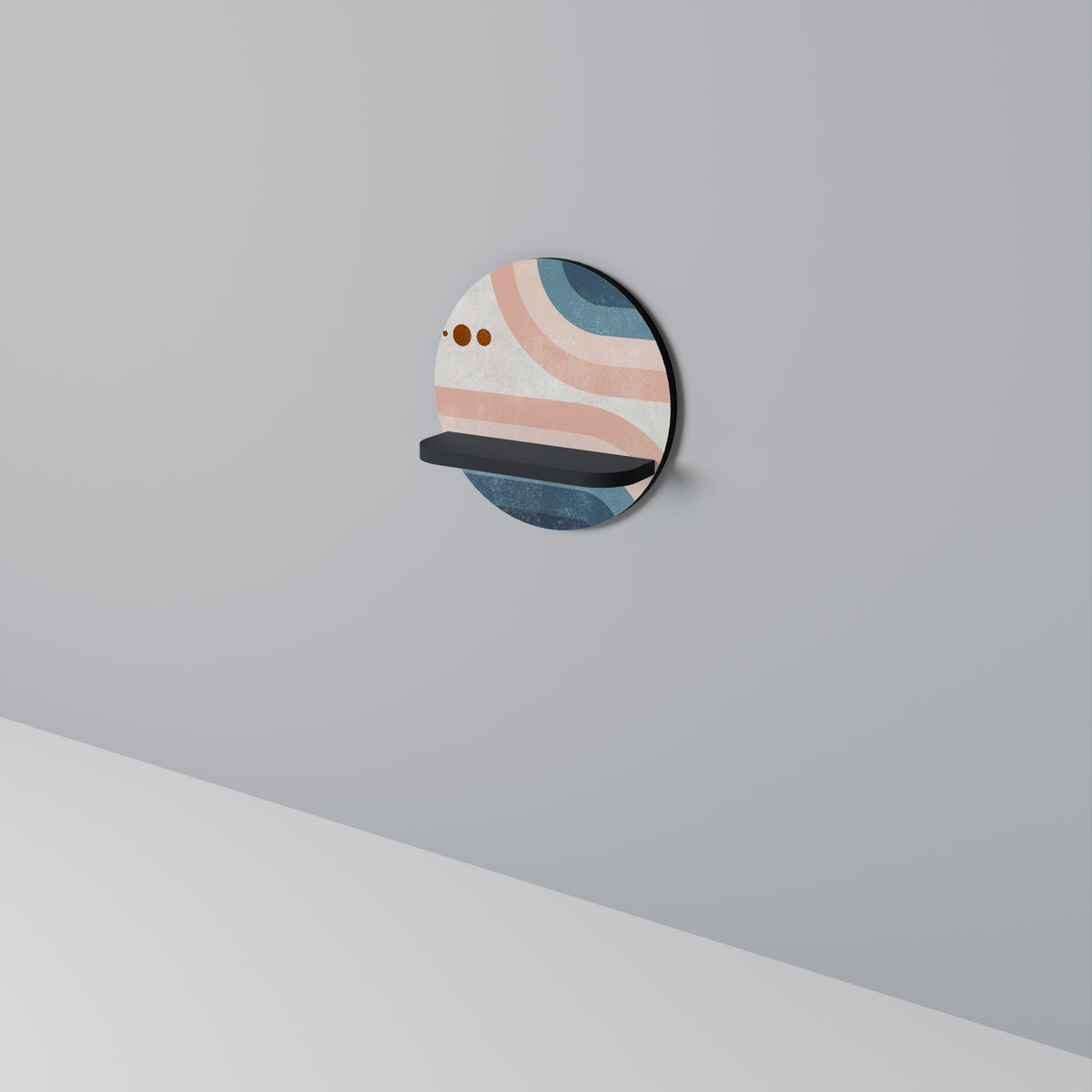 TWO HALVES Art Shelf