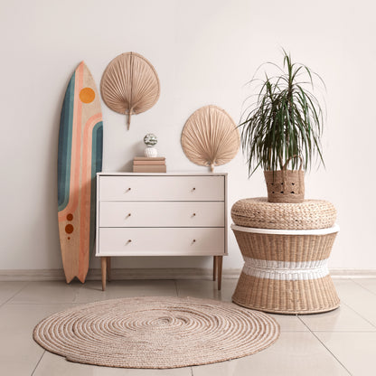 TWO HALVES Deko-Surfboard