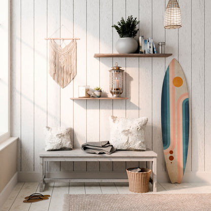 TWO HALVES Deko-Surfboard