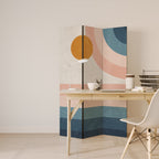 TWO HALVES 3-teiliger Paravent