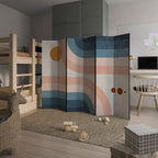 TWO HALVES Dekorativer Paravent - 6-teilig