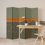 SIMPLE SOLUTIONS Dekorativer Paravent - 5-teilig