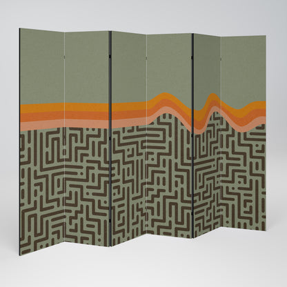 SIMPLE SOLUTIONS 6-Panel Room Divider