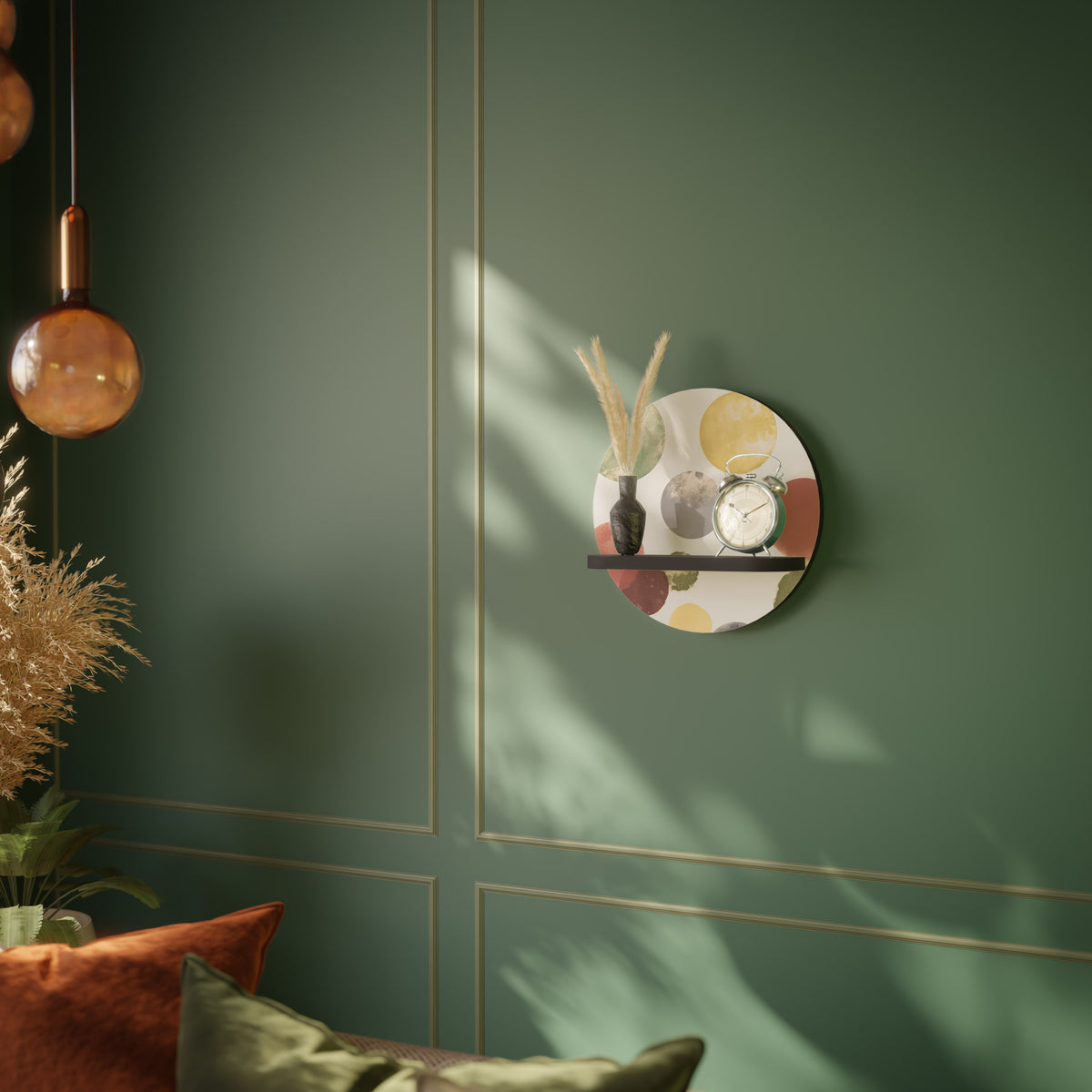 FLEETING HAPPINESS Dekoratives Wandregal