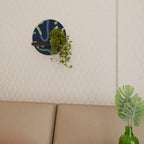 CONTRAST DANCE Rundes Kunstregal in Schwarz