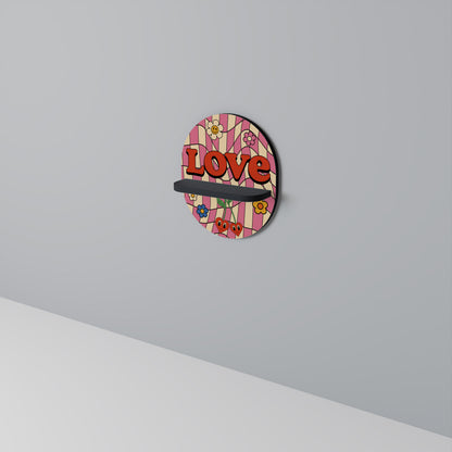 ROCKING LOVE Dekoratives Wandregal