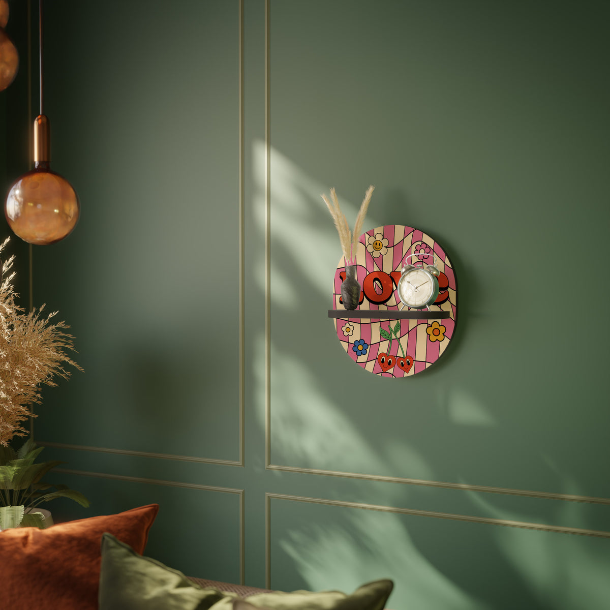 ROCKING LOVE Art Shelf