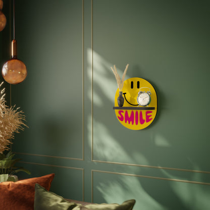 KEEP SMILING Dekoratives Wandregal