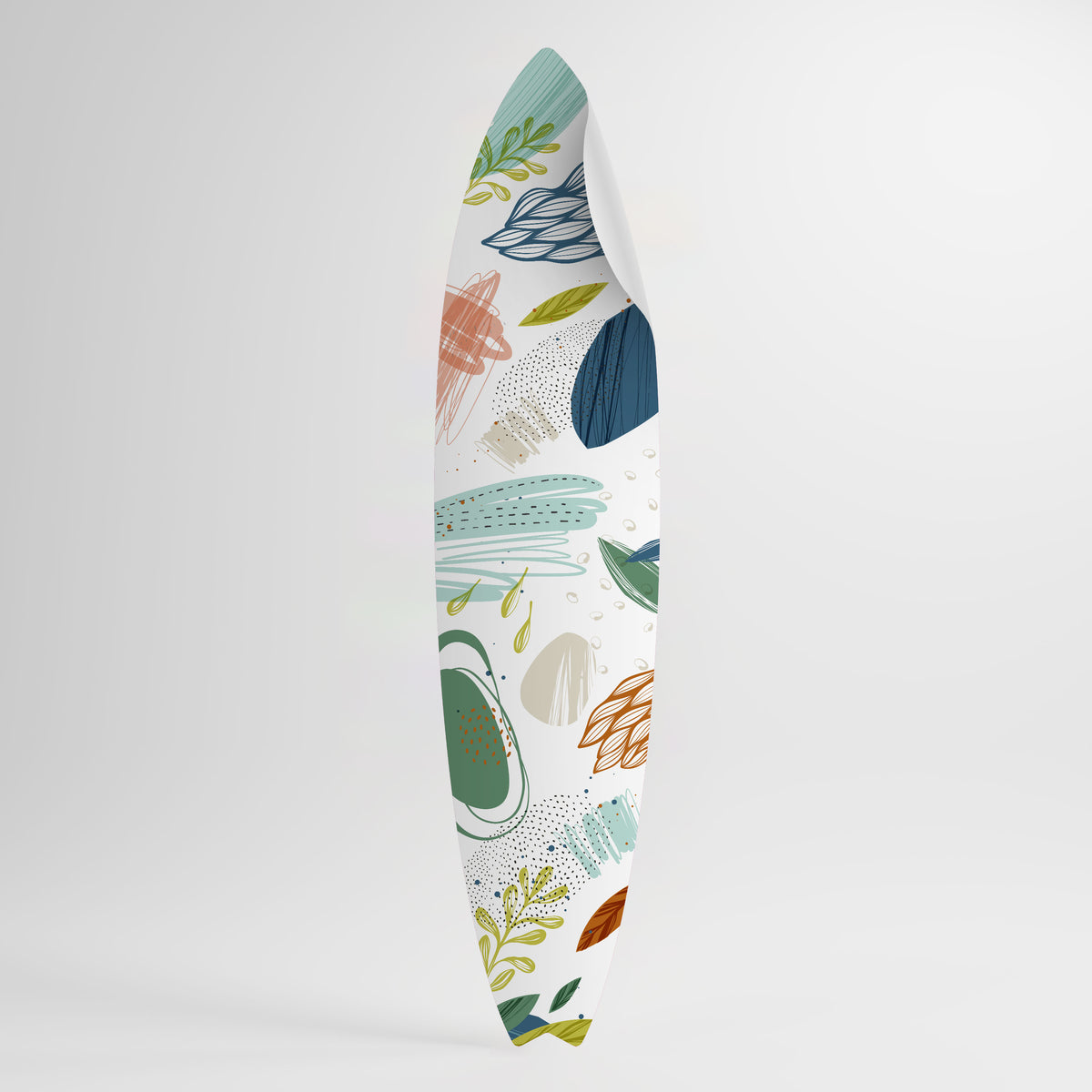 BOTANICAL HURRICANE Surfboard-Wandsticker