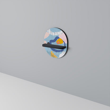 DREAMY SWIRLS Dekoratives Wandregal