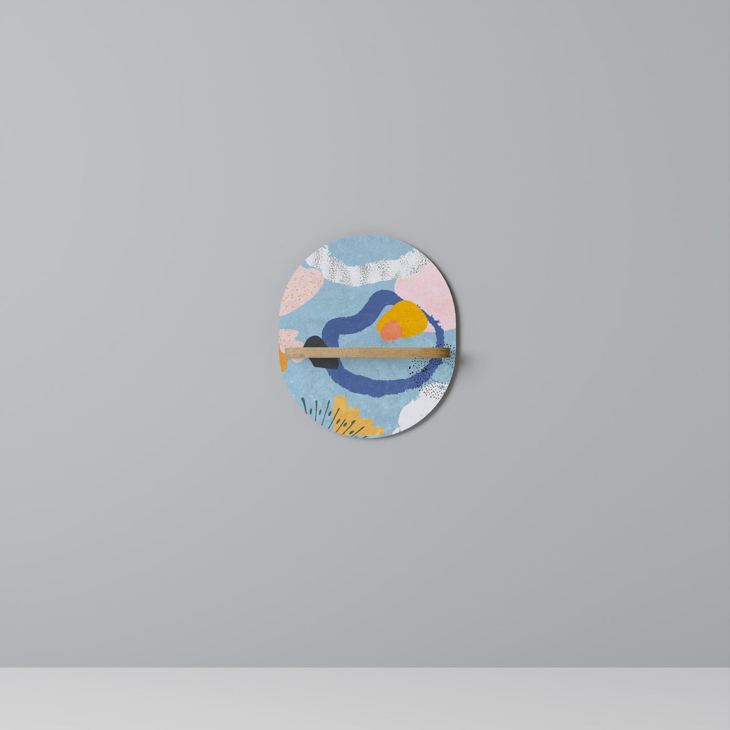 DREAMY SWIRLS Dekoratives Wandregal