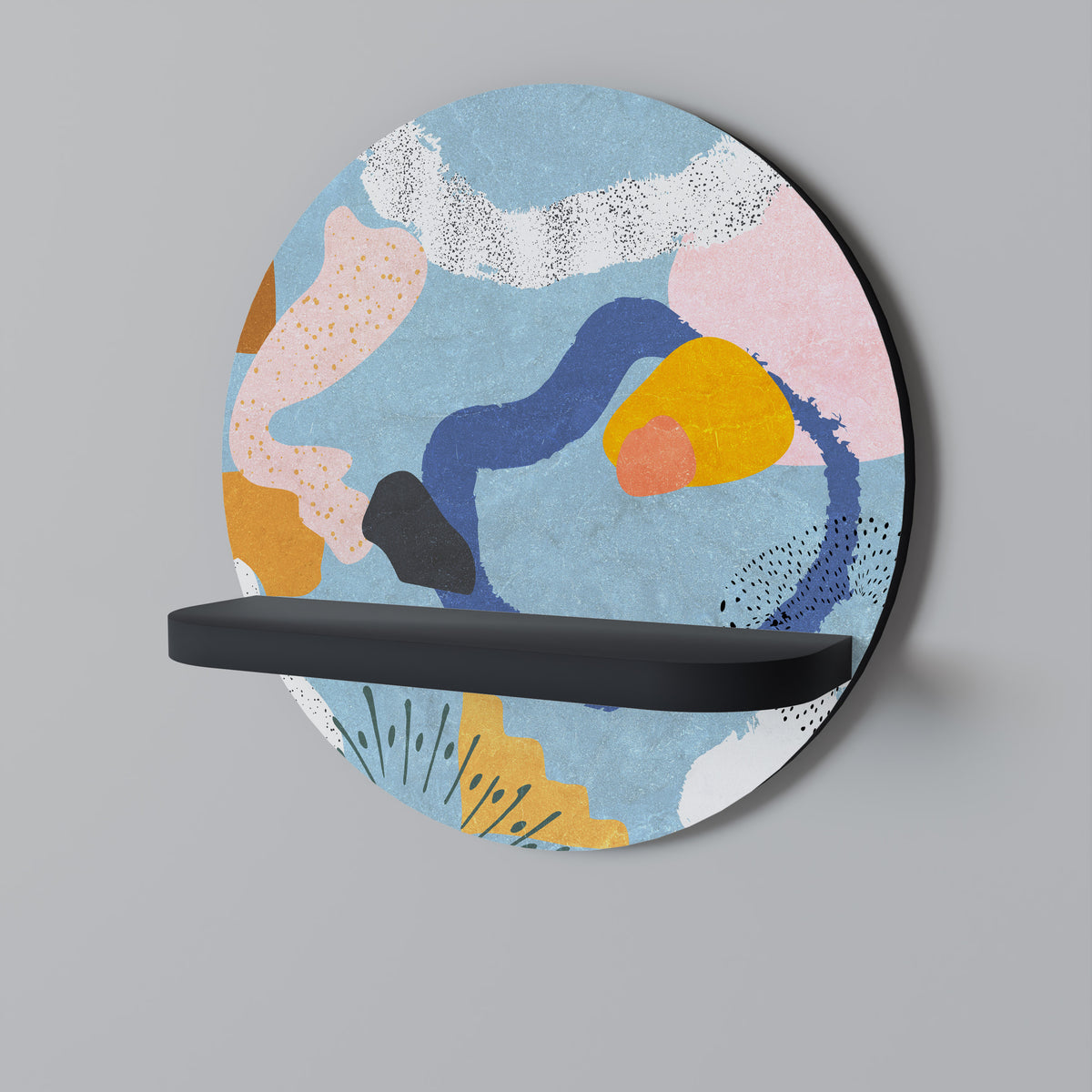 DREAMY SWIRLS Art Shelf