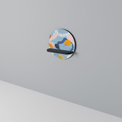 DREAMY SWIRLS Dekoratives Wandregal