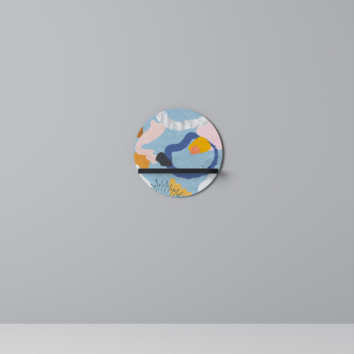 DREAMY SWIRLS Dekoratives Wandregal