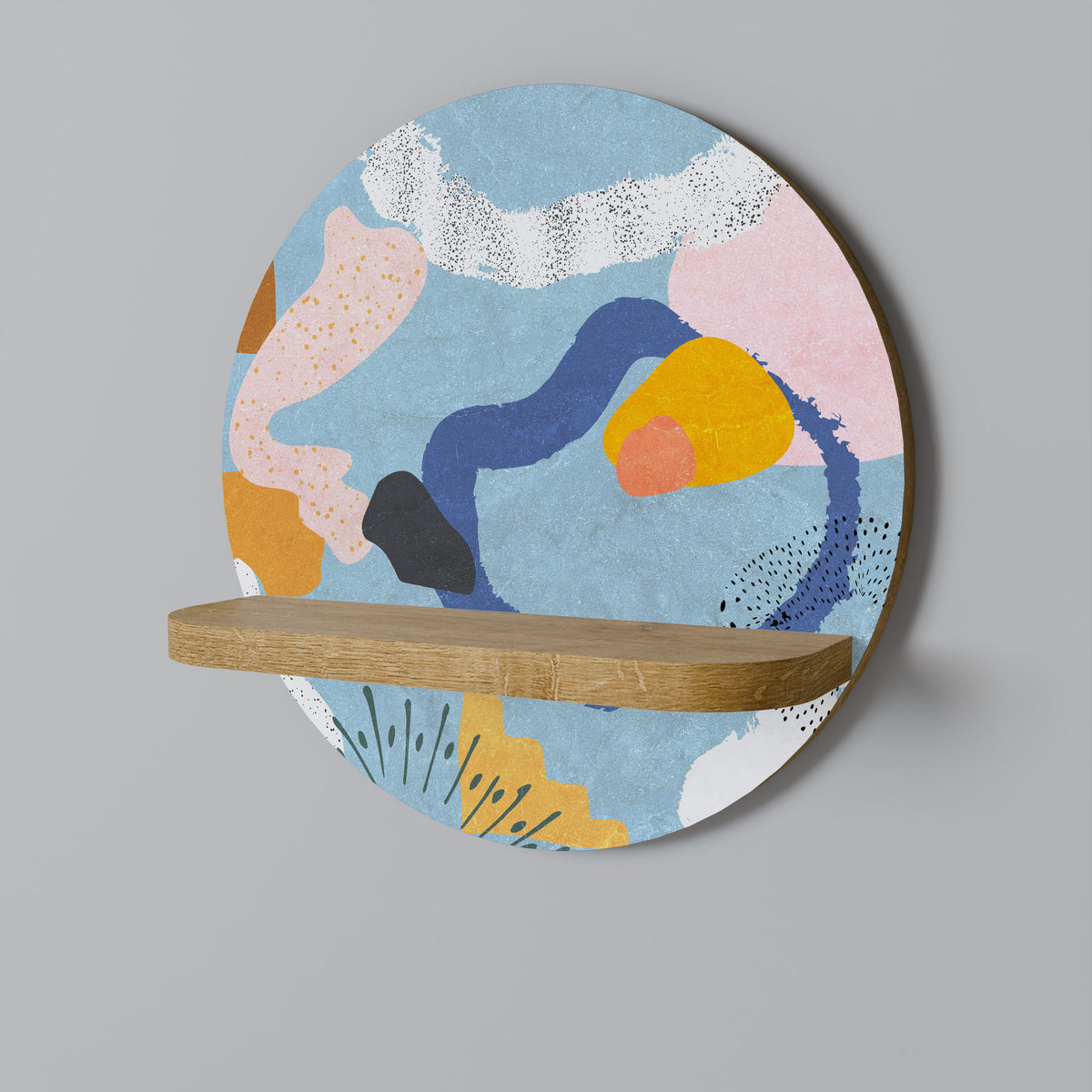 DREAMY SWIRLS Dekoratives Wandregal