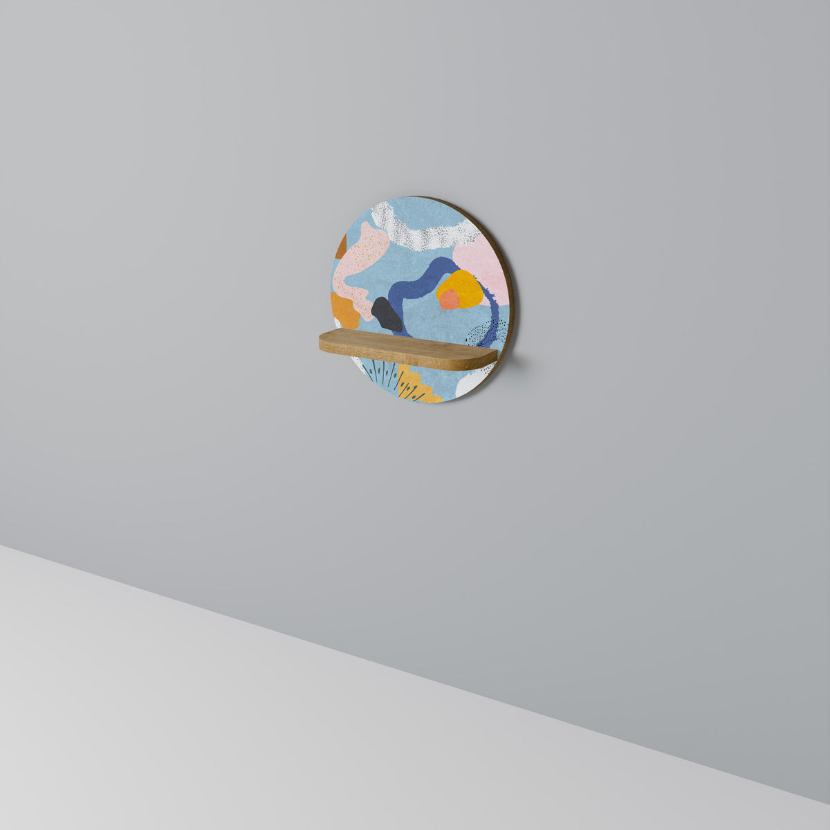DREAMY SWIRLS Dekoratives Wandregal