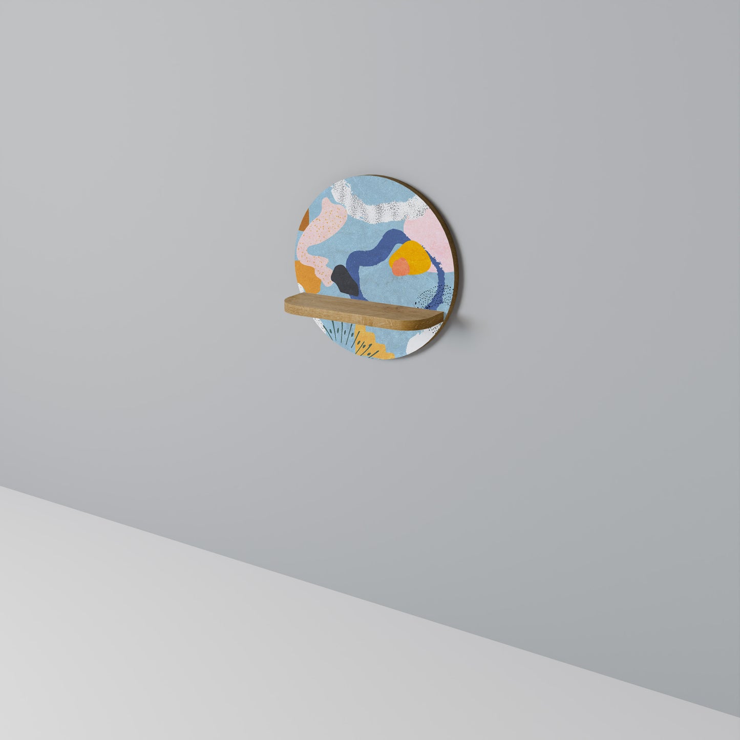 DREAMY SWIRLS Dekoratives Wandregal