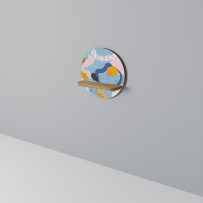 DREAMY SWIRLS Dekoratives Wandregal