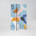 DREAMY SWIRLS 3-Panel Room Divider