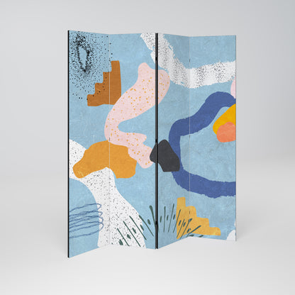 DREAMY SWIRLS 4-teiliger Paravent