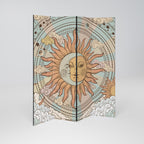 MYSTICAL STRUCTURE Dekorativer Paravent - 4-teilig