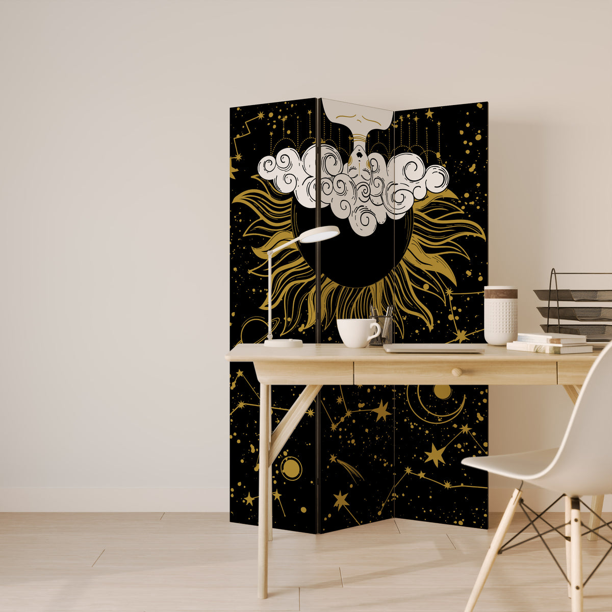 STELLAR CONSTELLATIONS 3-teiliger Paravent