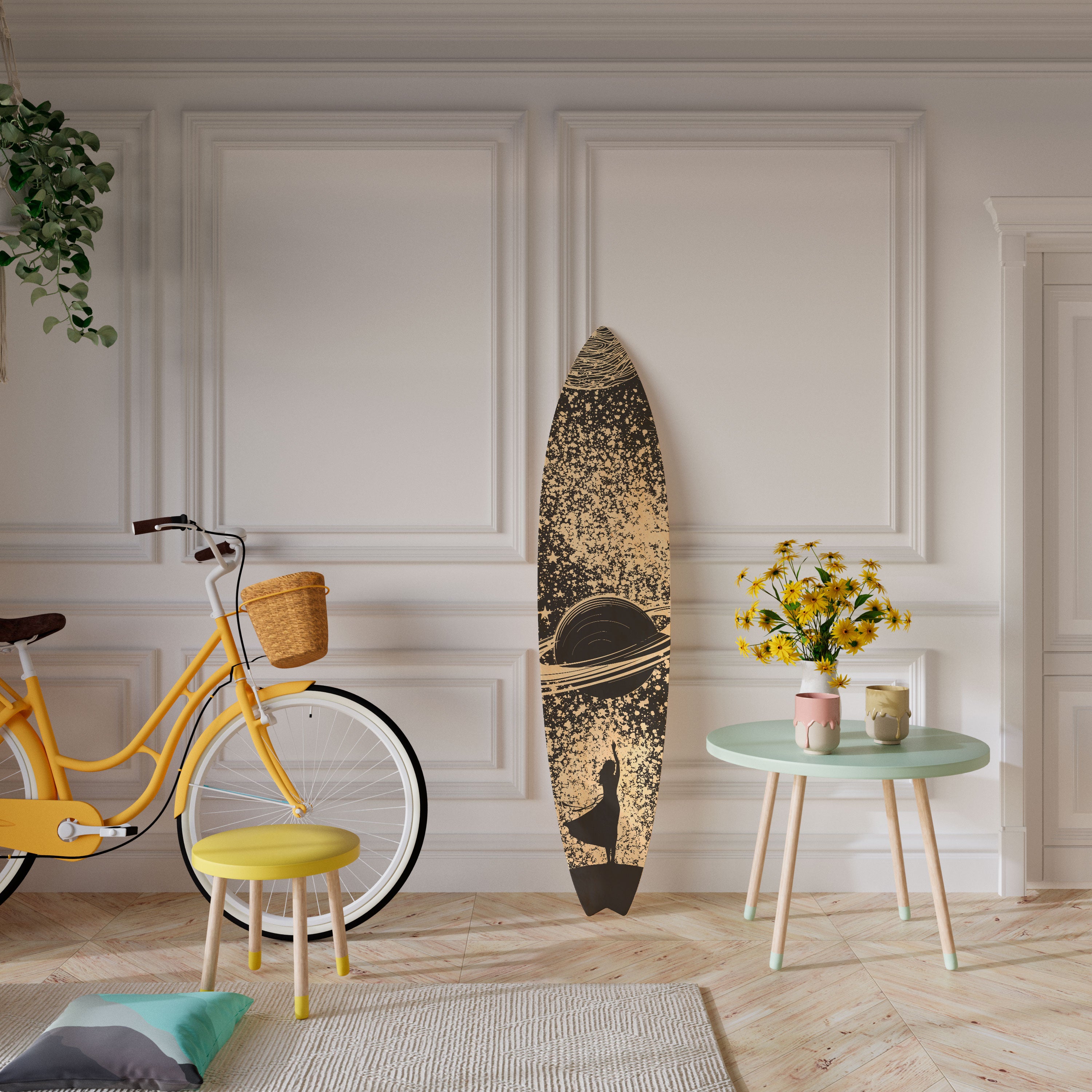 BRILLIANT UNIVERSE Deko-Surfboard