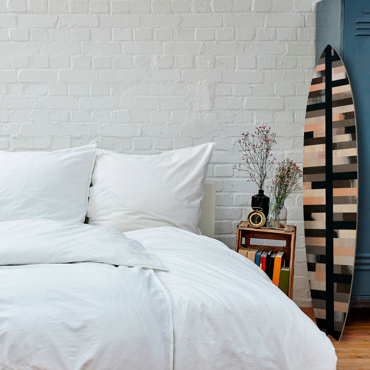 COLLAGE OF RECTANGLES Surfboard Decorative Panel