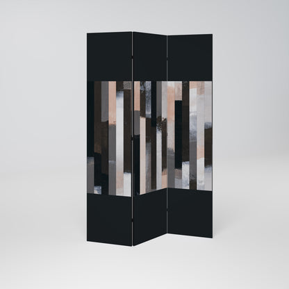 COLLAGE OF RECTANGLES 3-teiliger Paravent